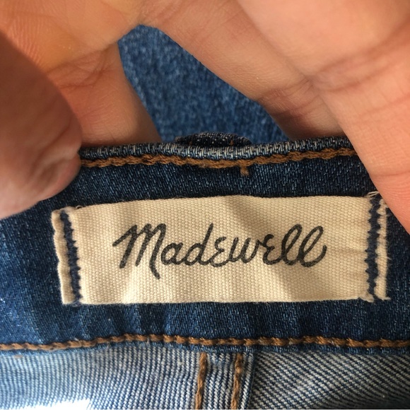 Madewell 9" High Rise Skinny Distressed Jeans - Picture 8 of 11